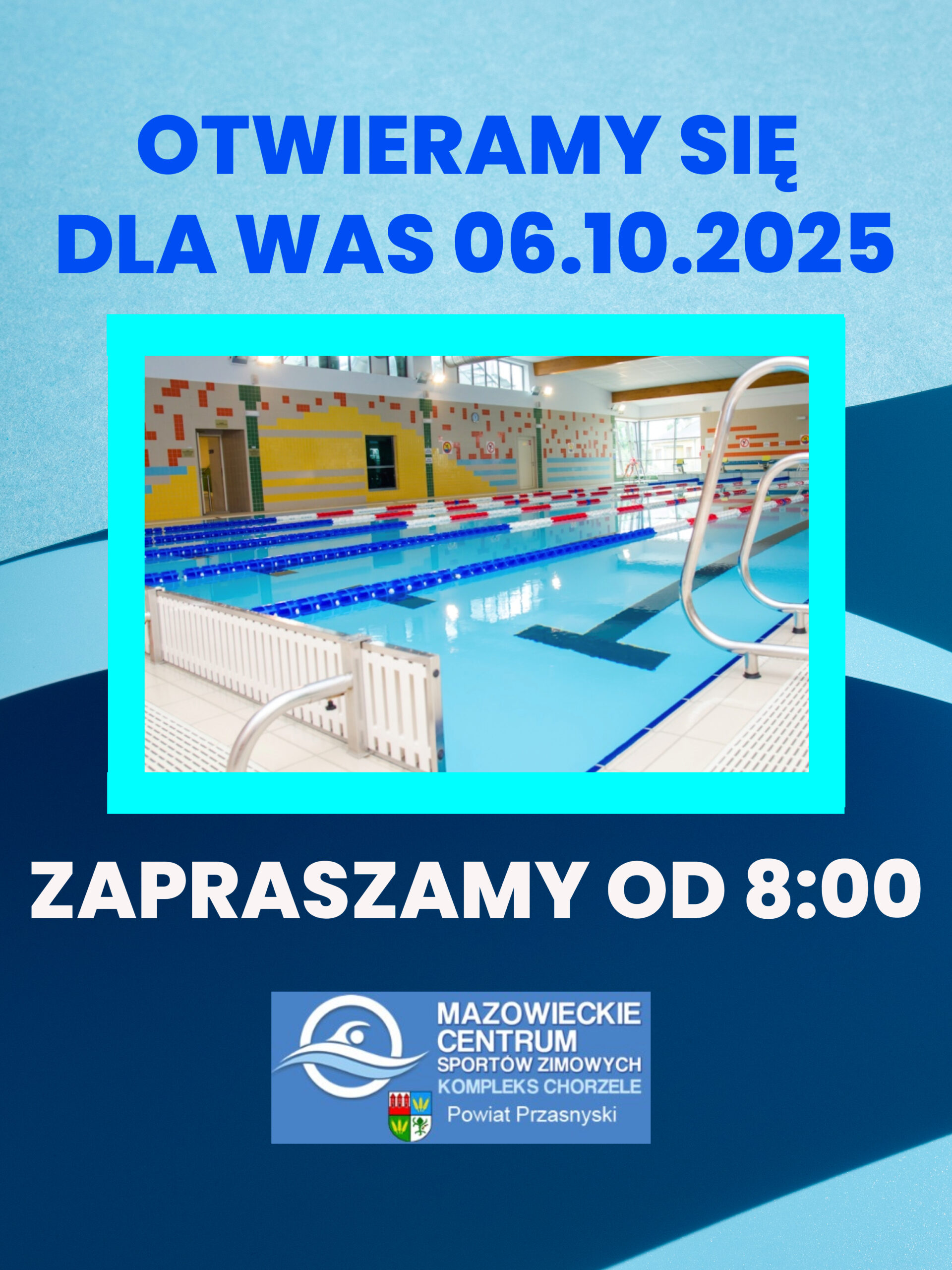 PONOWNE OTWARCIE PO PRZERWIE TECHNOLOGICZNEJ 06.10.2025 OD GODZ. 8:00